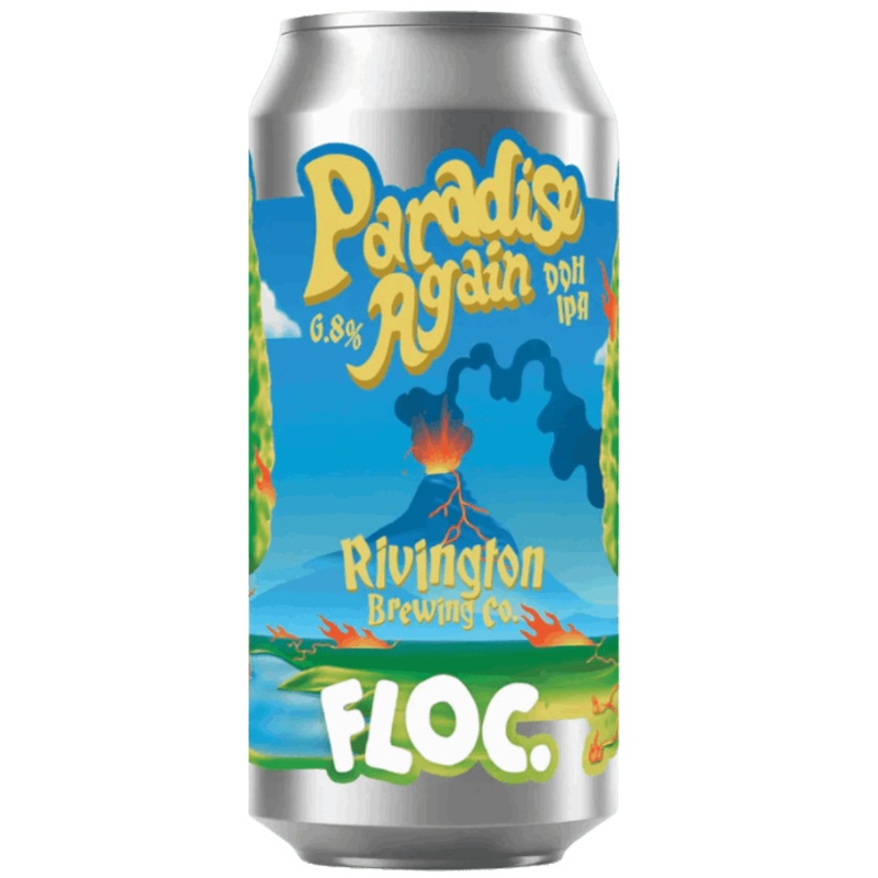 Floc Paradise Again x Rivington Collab DDH IPA 440ml (6.8%)