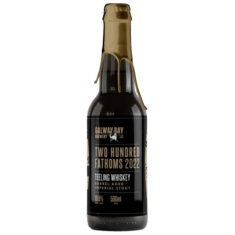 Galway Bay Two Hundred Fathoms 2024 Whiskey Barrel Aged Imperial Stout 500ml (11.2%)