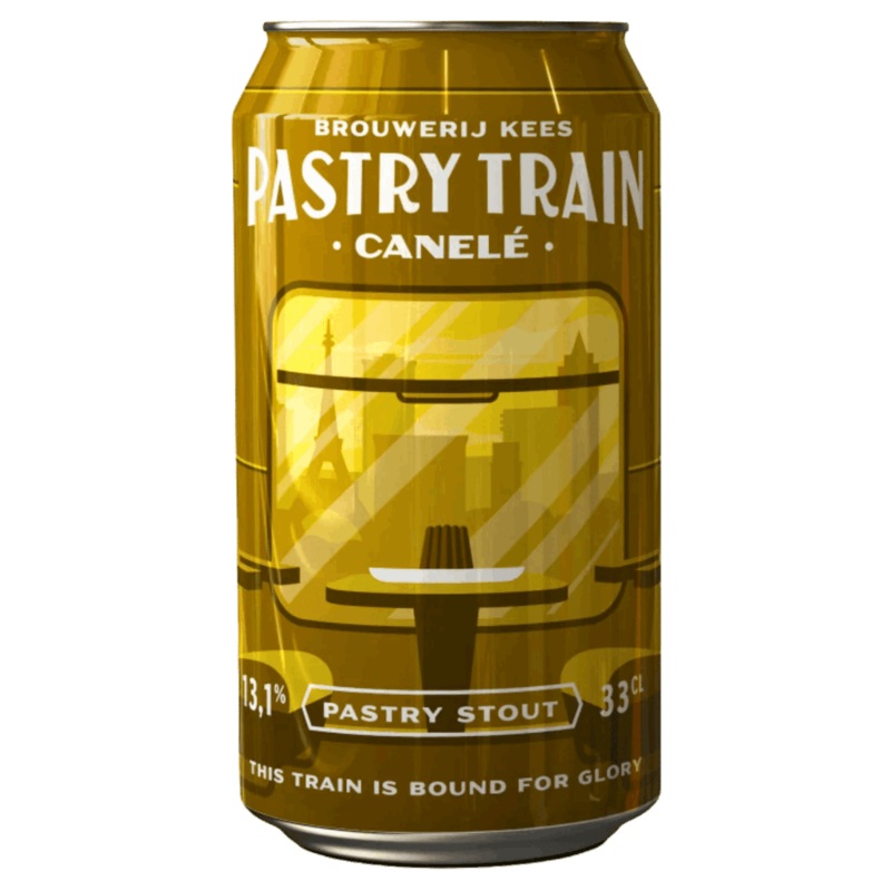 Kees Pastry Train Canele Pastry Stout 330ml (13.1%)
