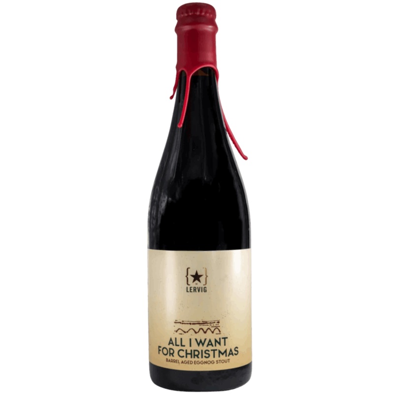 Lervig Rackhouse All I Want for Christmas Barrel Aged Eggnog Stout 750ml (15%)