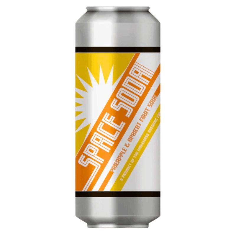 MAKEMAKE Space Soda Pineapple & Apricot & Marshmallow Sour 500ml (5%)