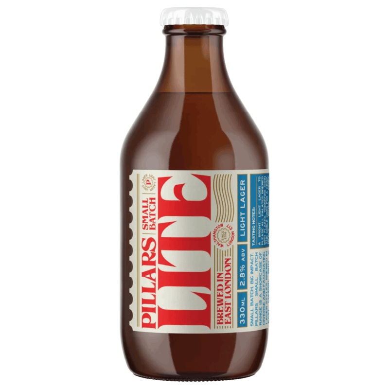 Pillars Lite Lager 330ml (2.5%)