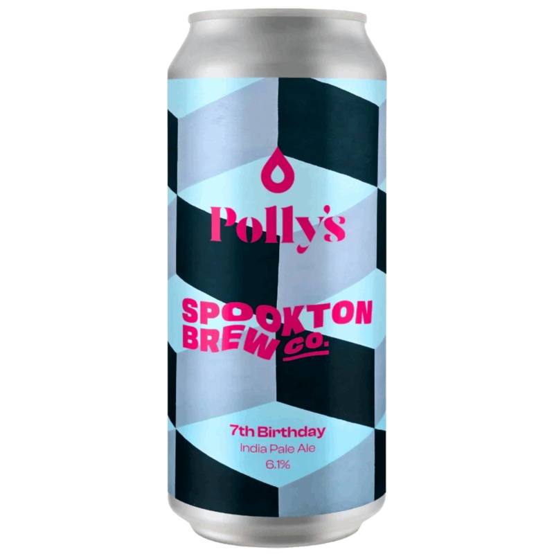 Pollys 7th Birthday Collabs x Spookton India Pale Ale 440ml (6.1%)