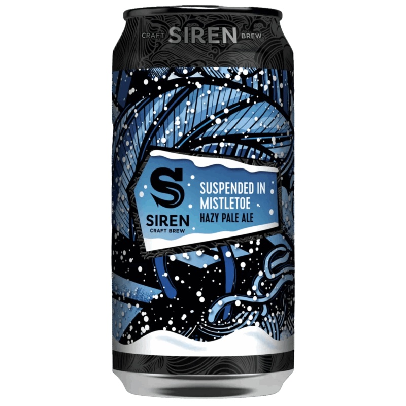 Siren Suspended In Mistletoe Hazy Pale Ale 440ml (4%)
