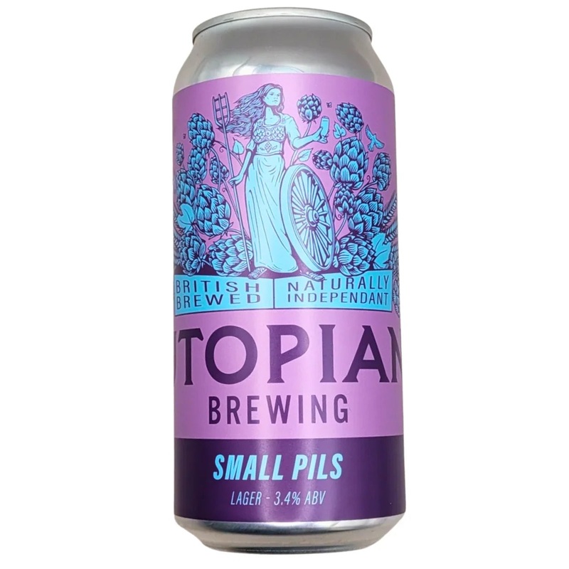 Utopian Brewing Small Pils Lager 440ml (3.4%)