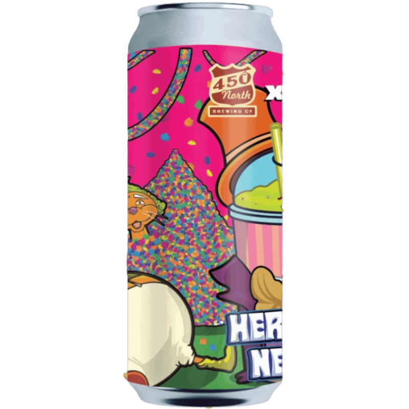 450 North Brewing Herds of Nerds XXL x Pontoon Brewing Collab Smoothie Sour 473ml (5.3%)