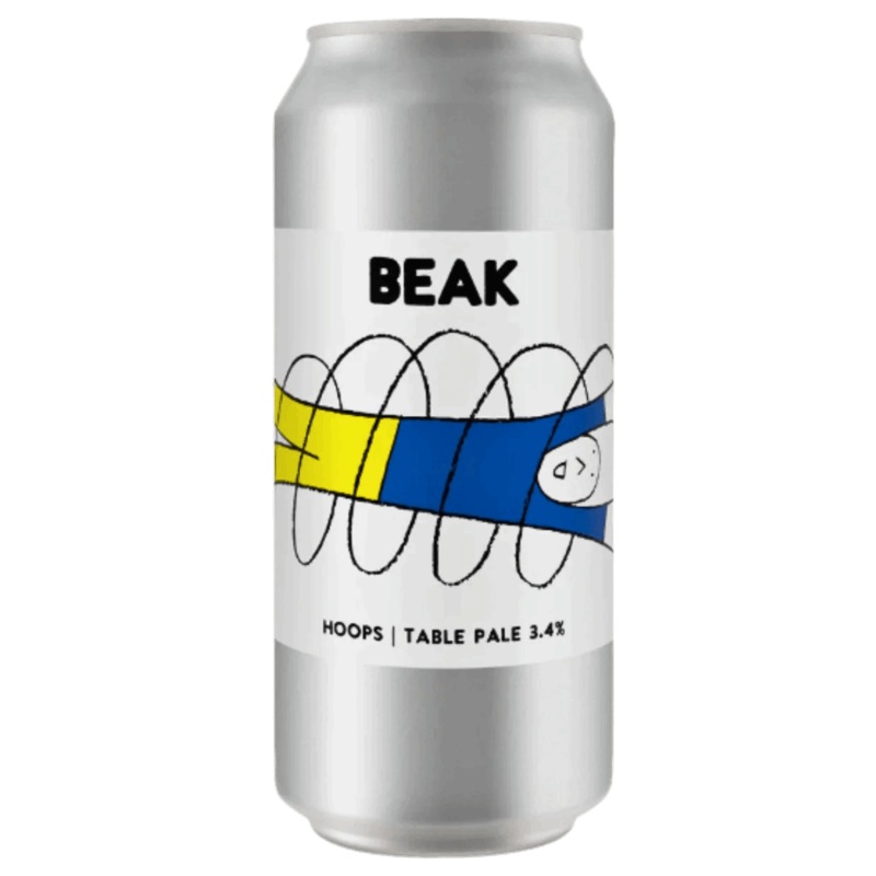 Beak Hoops Table Beer 440ml (3.4%)