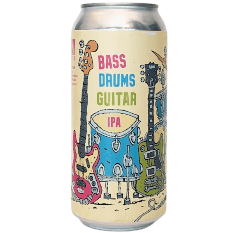 Burning Sky Bass Drums Guitar IPA 440ml (6.5%)