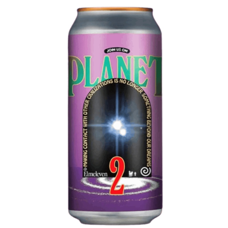 Elmeleven Planet 2 Strawberry Banana Raspberry Thickshake PULP 440ml (5%)
