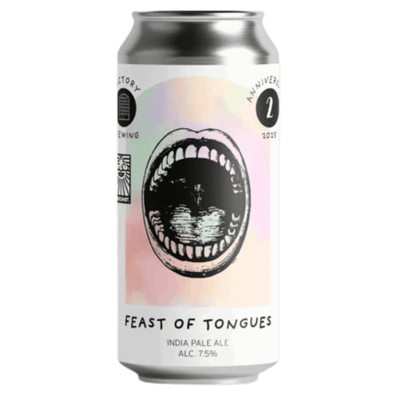 Factory Brewing Feast of Tongue x Sureshot Collab DIPA 440ml (7.5%)