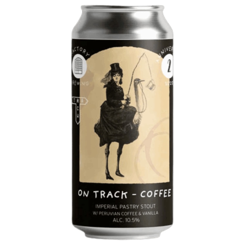 Factory Brewing On Track – Coffee Imperial Pastry Stout 440ml (10.5%)