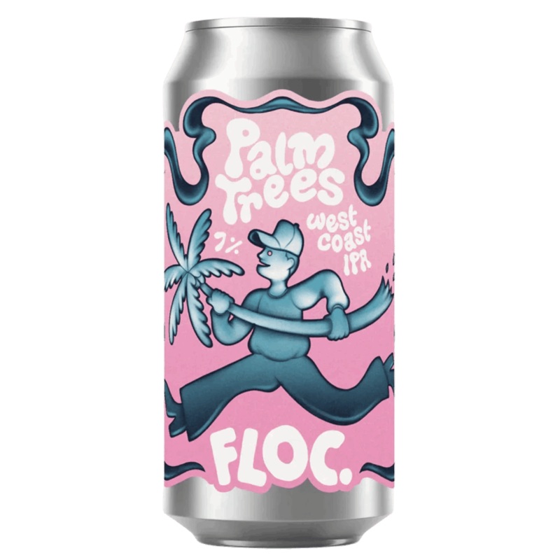 Floc Palm Trees West Coast IPA 440ml (7%)