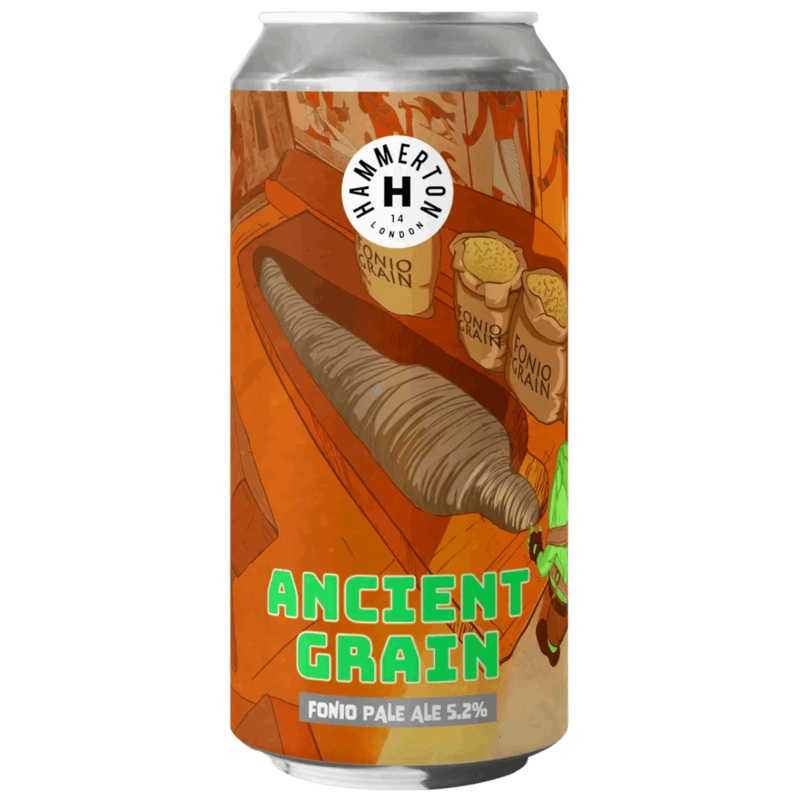 Hammerton Ancient Grain – Fonio Pale Ale 440ml (5.2%)