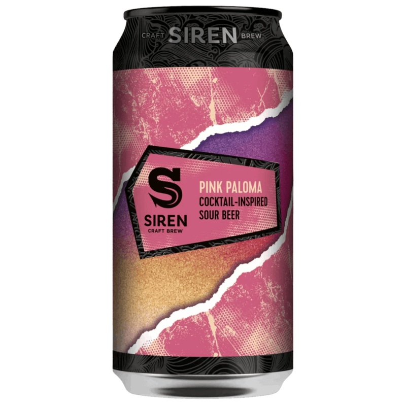 Siren Pink Paloma Cocktail Sour 440ml (5%)