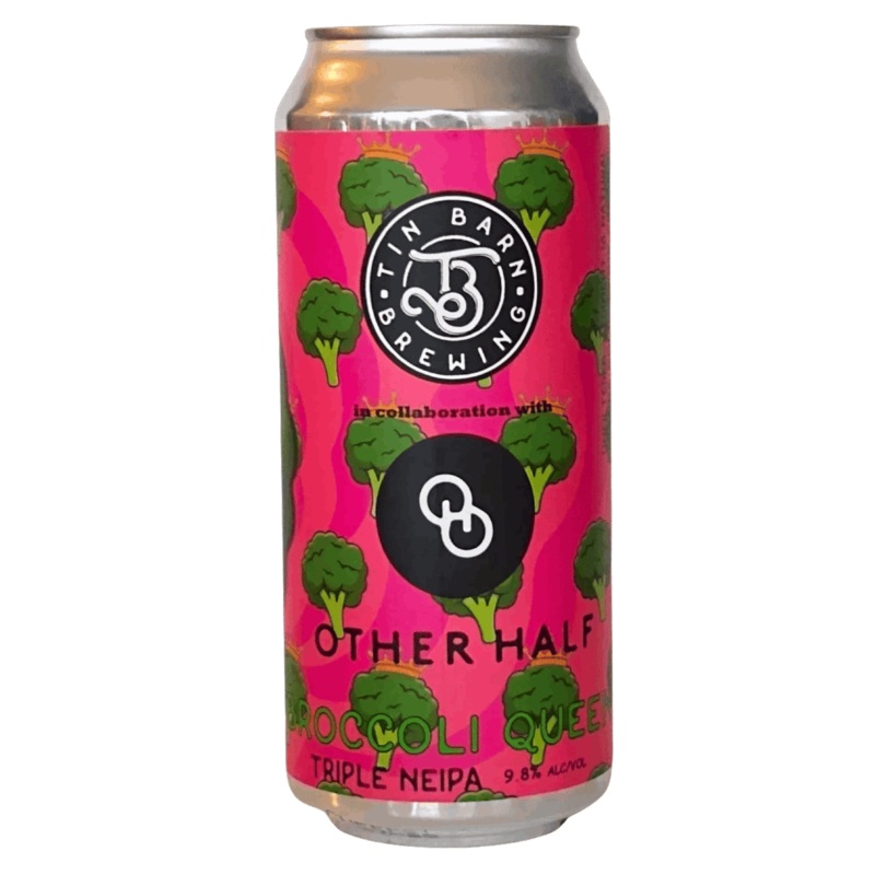 Tin Barn Broccoli Queen x Other Half Collab Triple IPA 473ml (9.8%)