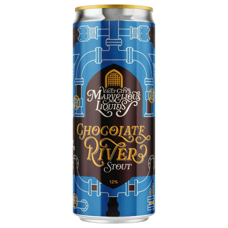 Vault City Marvellous Liquids – Chocolate River Imperial Stout 330ml (12%)
