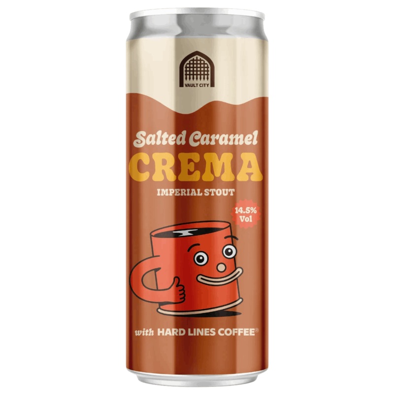 Vault City Salted Caramel Crema Imperial Stout 330ml (14.5%)