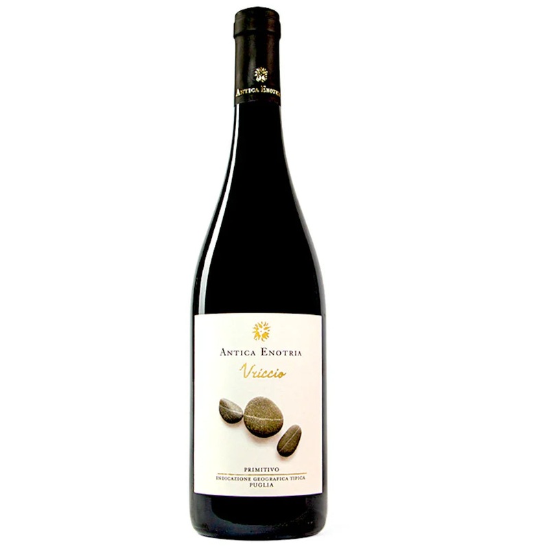 Antica Enotria Vriccio Primitivo Natural Red Wine 750ml (14%)
