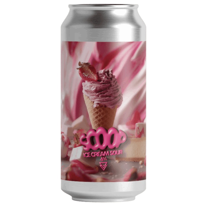 Axvex Scoop Strawberry Cheesecake Ice Cream Sour 440ml (6%)