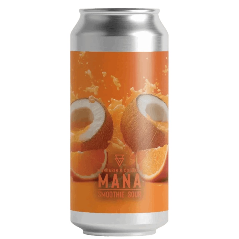 Azvex MANA Mandarin and Coconut Smoothie Sour 440ml (6%)