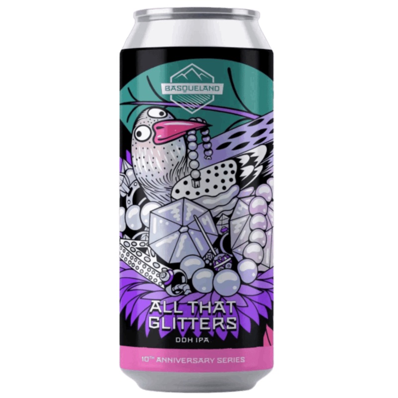 Basqueland All That Glitters DDH IPA 440ml (6.5%)