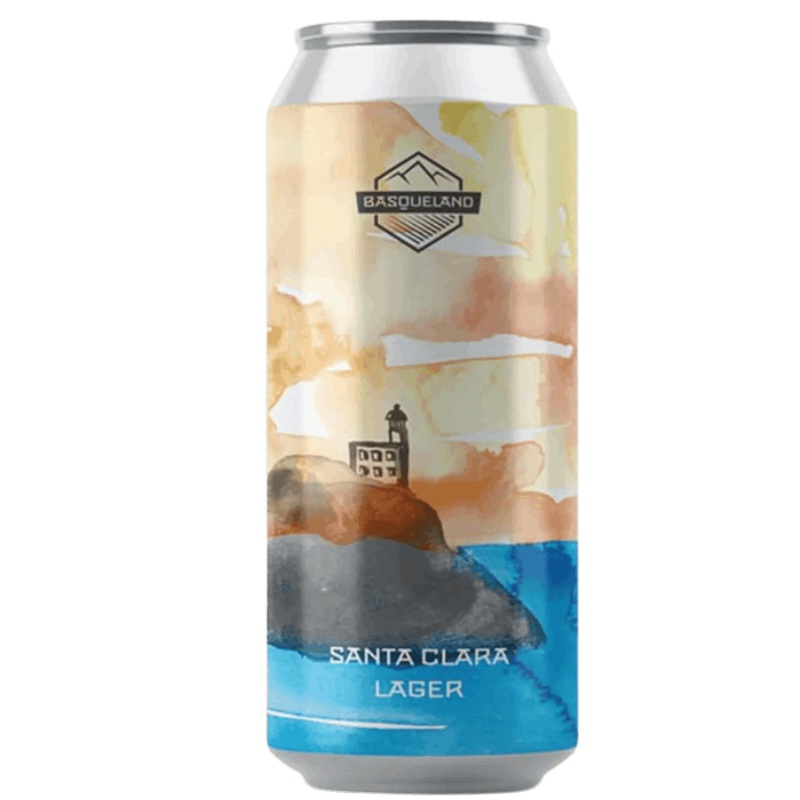 Basqueland Santa Clara Pilsner lager 440ml (4.8%)
