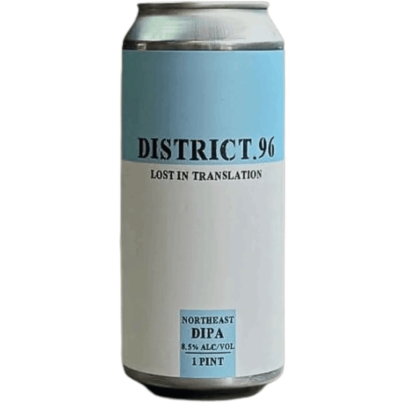District 96 Lost in Translation NE DIPA 473ml (8.5%)