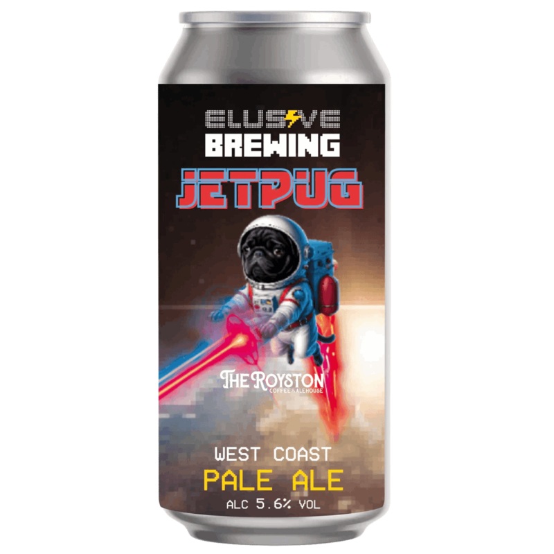 Elusive Jetpug West Coast Pale Ale 440ml (5.6%)
