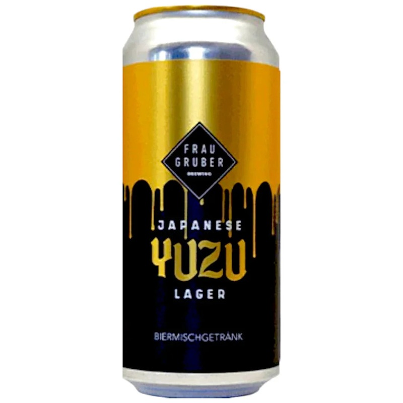 Frau Gruber Japanese Yuzu Lager 440ml (4.9%)