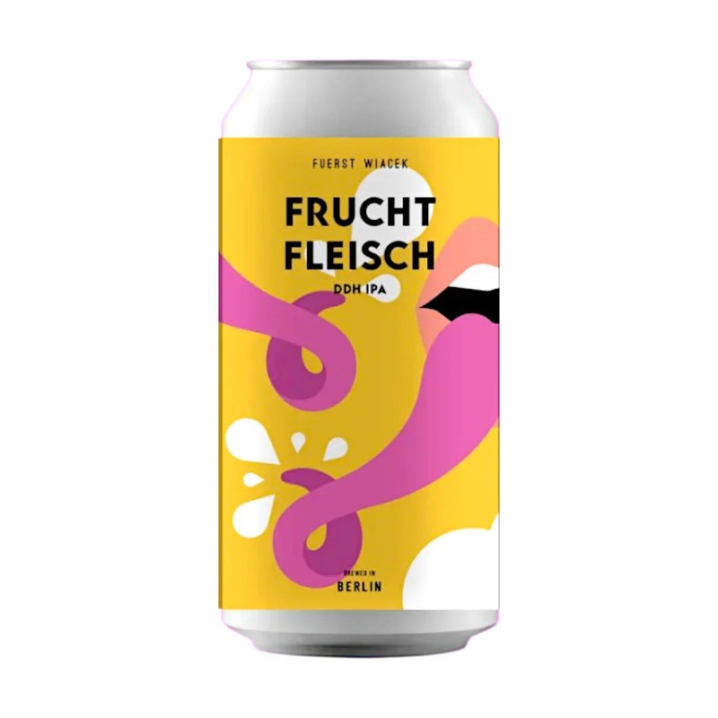 Fuerst Wiacek Fruchtfleisch x Weldwerks Collab DDH IPA 440ml (6.8%)