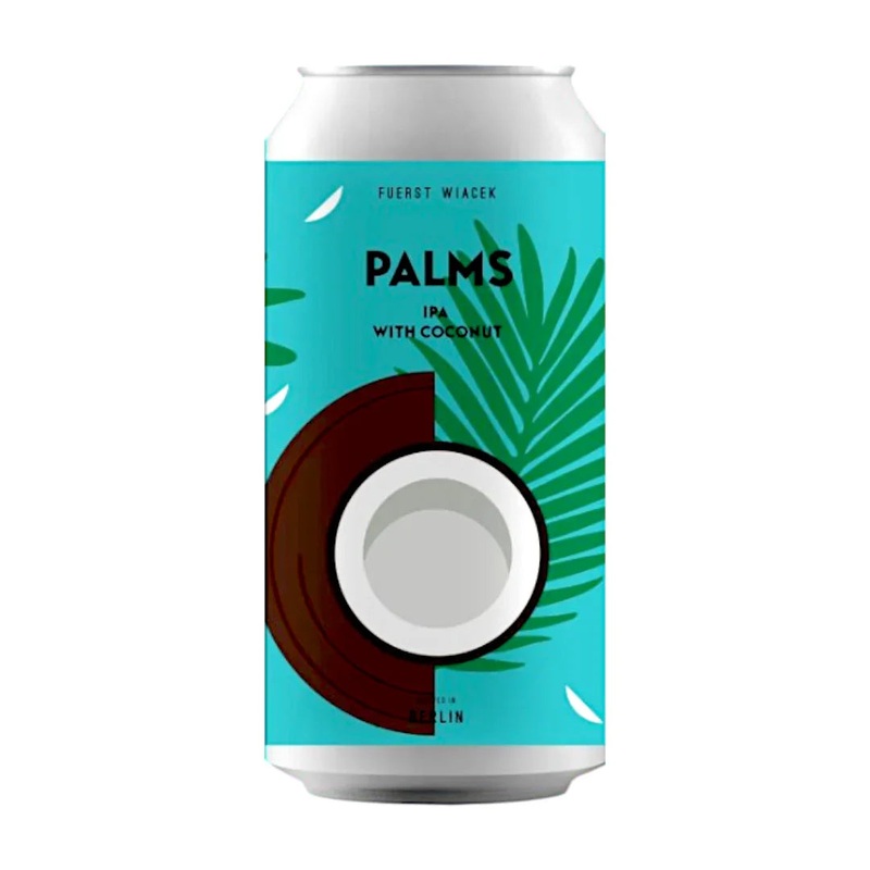 Fuerst Wiacek Palms (2025) x Finback Collab Coconut IPA 440ml (6.8%)