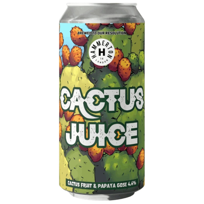 Hammerton Cactus Juice Cactus Fruit & Papaya Gose Sour 440ml (4.4%)