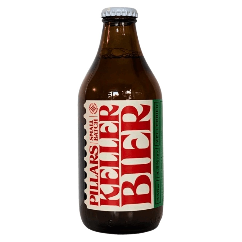 Pillars Kellerbier Lager 330ml (4.5%)