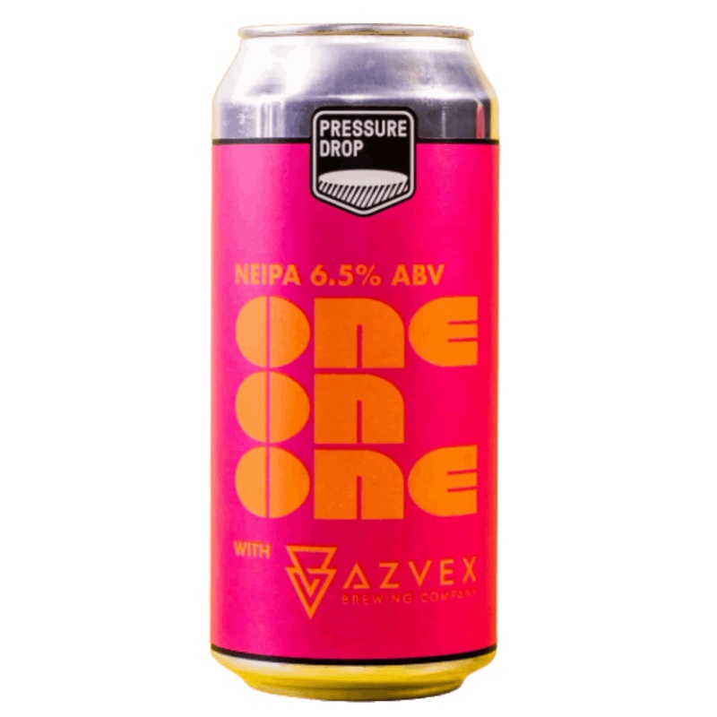 Pressure Drop One On One x Azvex Collab NEIPA 440ml (6.5%)