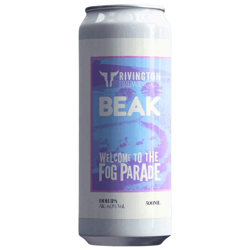 Rivington Welcome to The Fog Parade x Beak Collab DDH IPA 500ml (6%)
