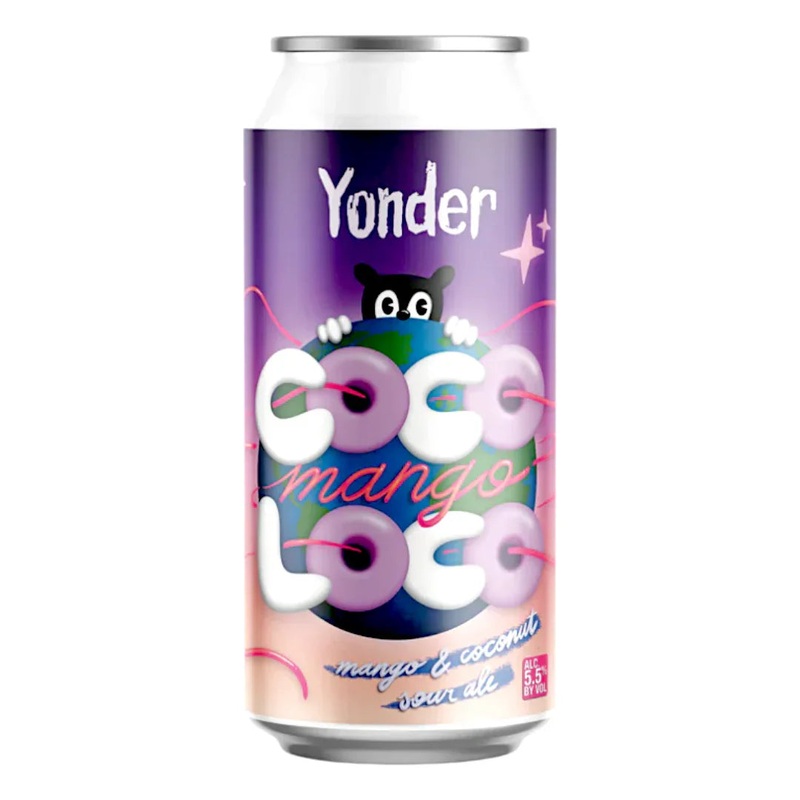 Yonder Coco Mango Loco Mango & Coconut Sour Ale 440ml (5.5%)