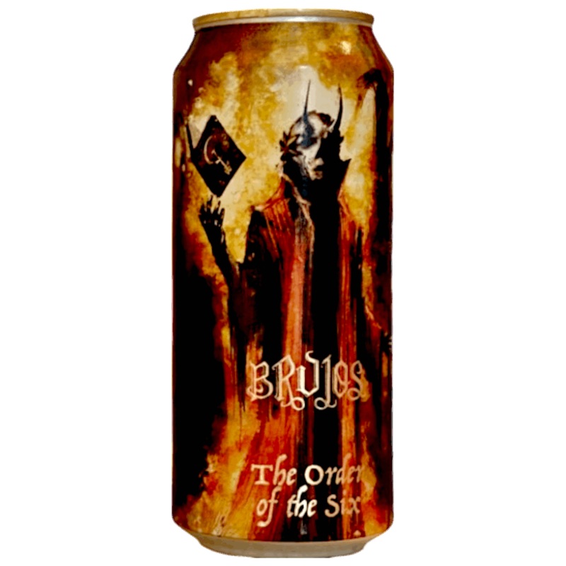 *1 per customer* Brujos The Order of the Six (six way collab) Hazy TIPA 473ml (10%)
