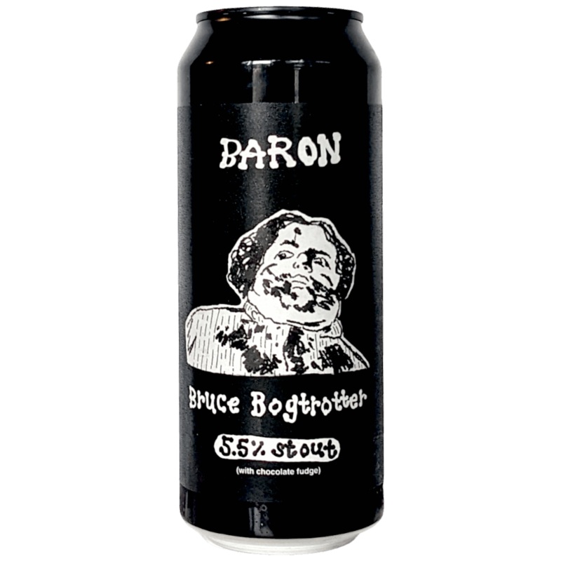 Baron Bruce Bogtrotter Chocolate & Fudge Stout 500ml (5.5%)