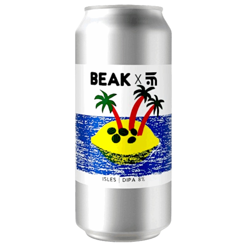 Beak Isles x Fast Fashion Collab DIPA 440ml (8%)