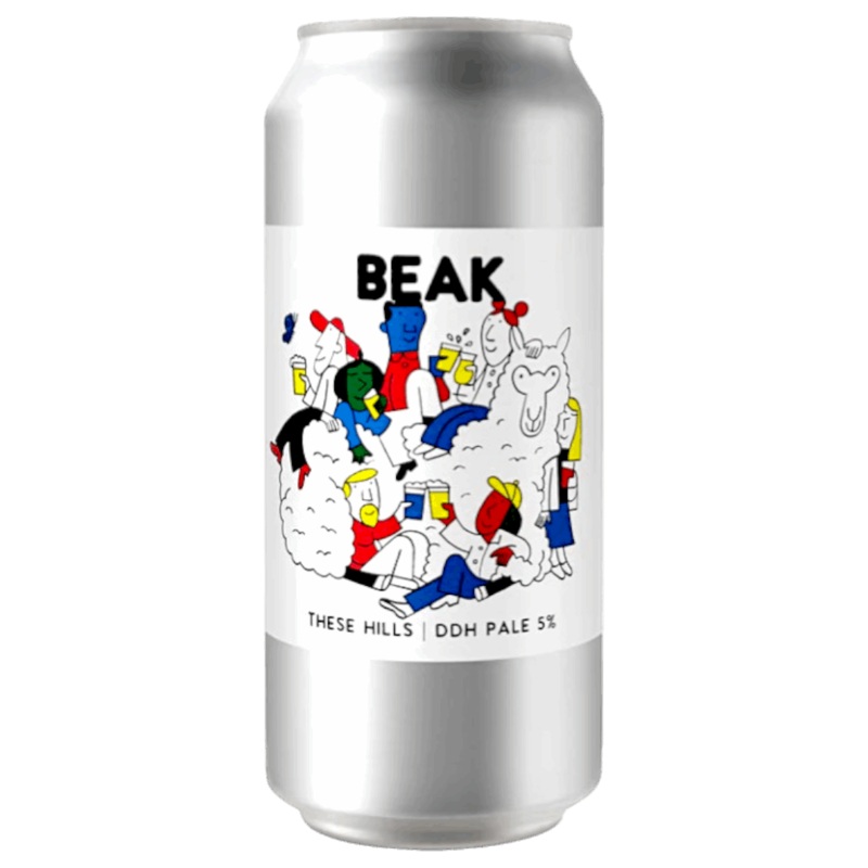 Beak These Hills DDH Pale Ale 440ml (5%)
