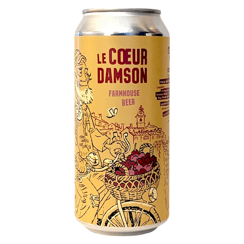 Burning Sky Le Coeur Damson Farmhouse Ale 440ml (5.2%)