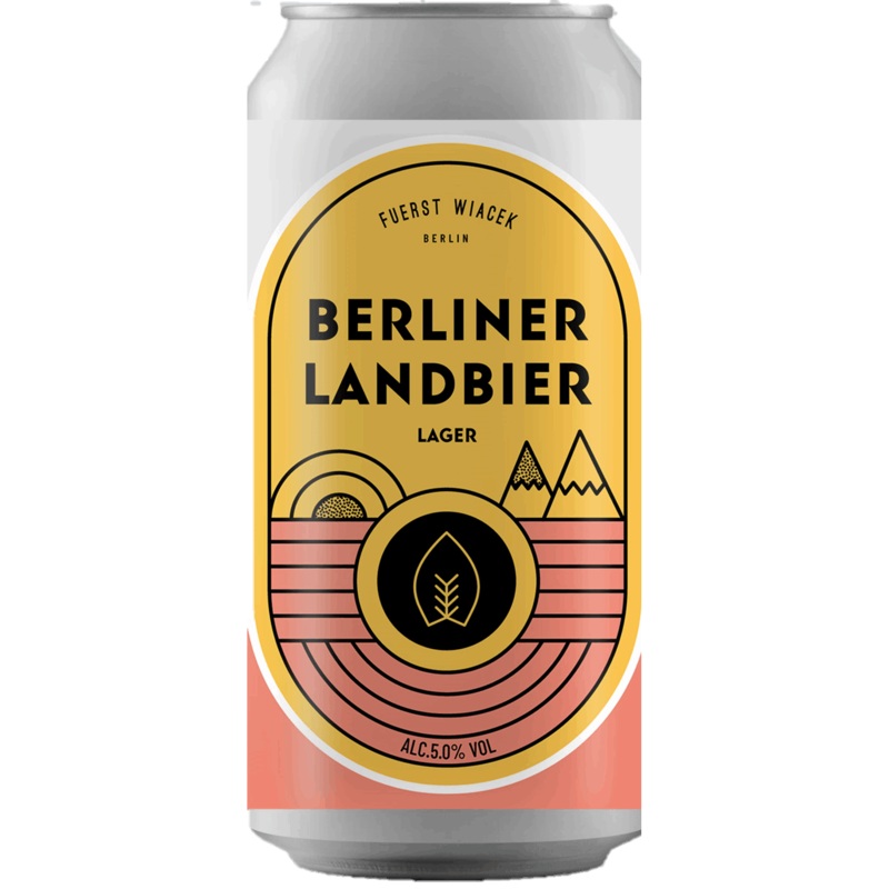 Fuerst Wiacek Berliner Landbier Helles Lager 440ml (5%)