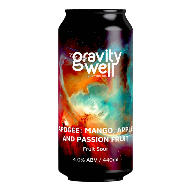 Gravity Well Apogee: Mango, Apple and Passion Fruit – Fruit Sour 440ml (4%)
