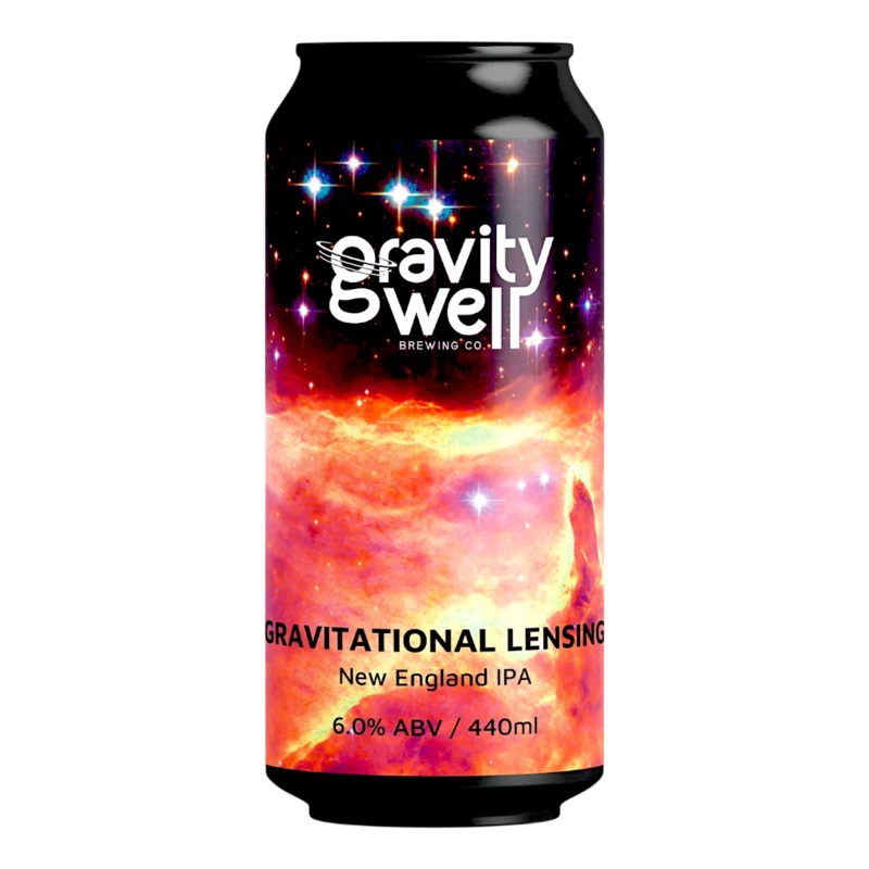 Gravity Well Gravitational Lensing New England IPA 440ml (6%)