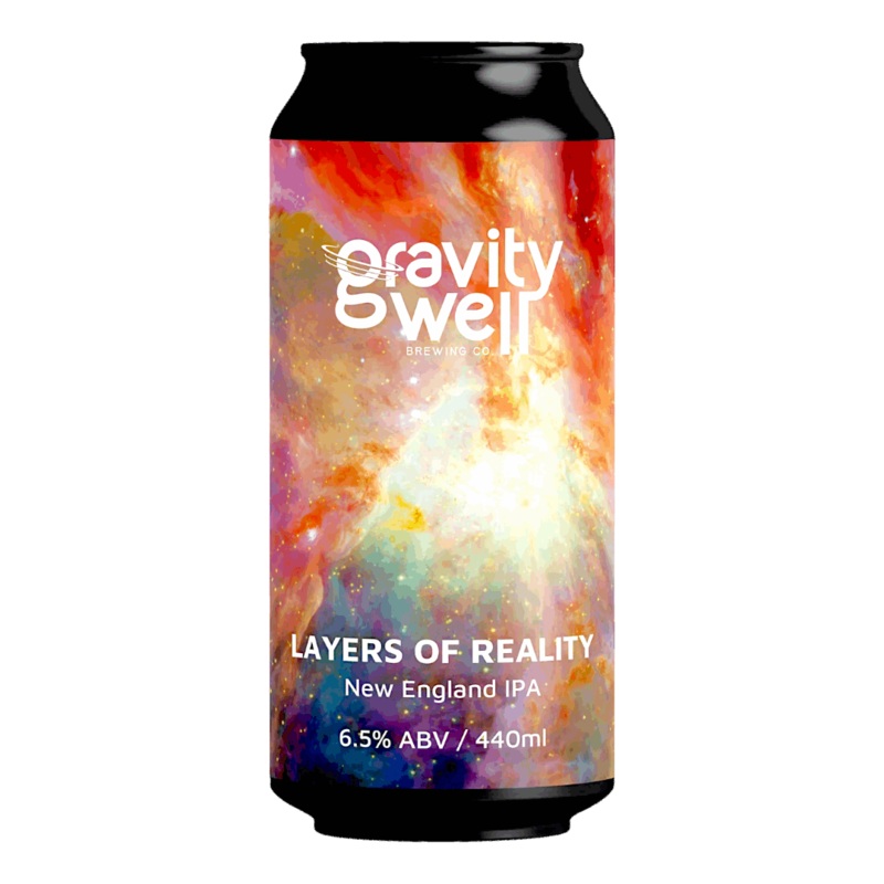 Gravity Well Layers of Reality New England IPA 440ml (6.5%)