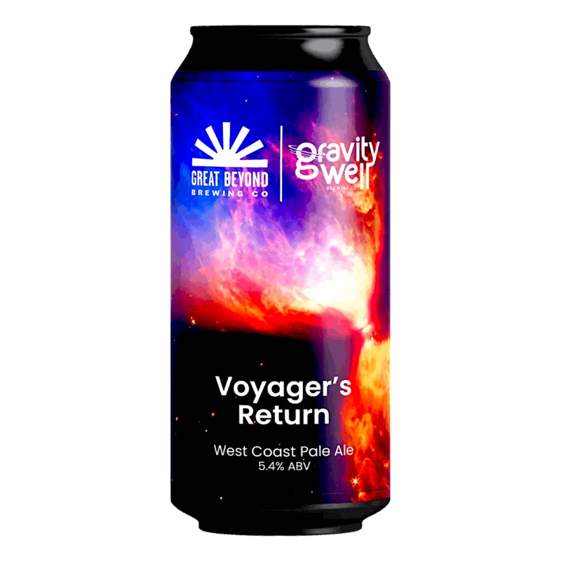 Gravity Well Voyager’s Return x Great Beyond Collab West Coast Pale Ale 440ml (5.4%)