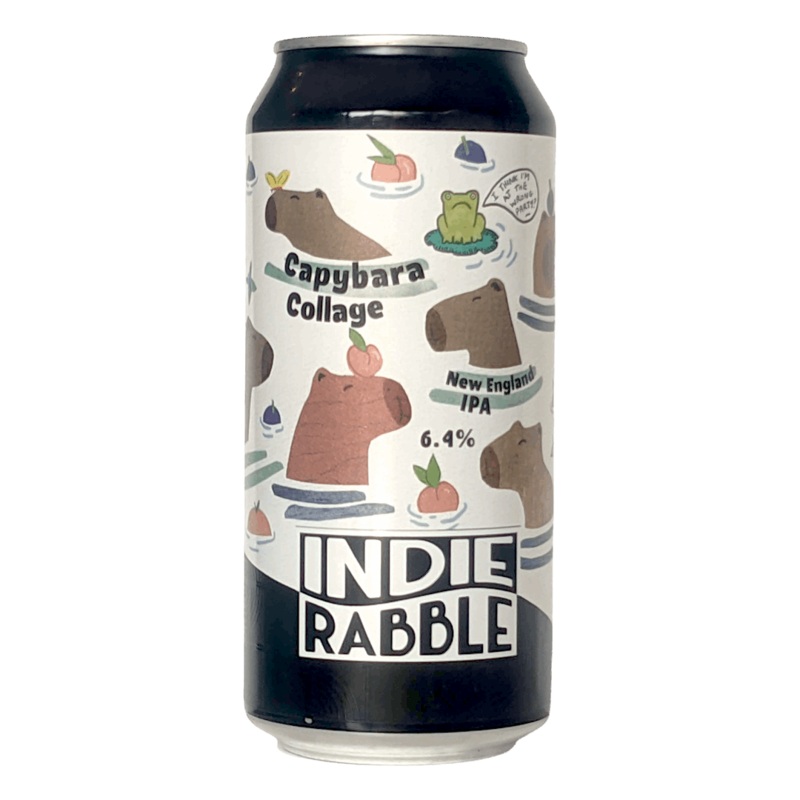 Indie Rabble Capybara Collage NEIPA 440ml (6.4%)