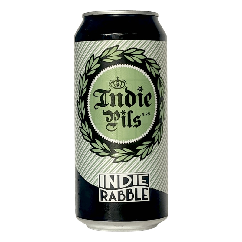 Indie Rabble Indie Pils Lager 440ml (4.2%)