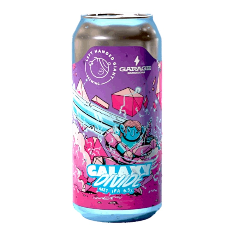 Left Handed Giant Galaxy Divide Hazy IPA x Garage Collab 440ml (6.5%)