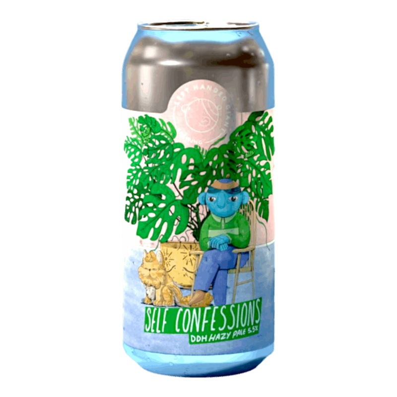 Left Handed Giant Self Confessions DDH Hazy Pale 440ml (5.5%)